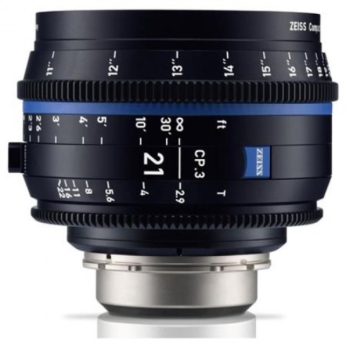 لنز-زایس--Zeiss-CP-3-XD-21mm-T2-9-Compact-Prime-Lens-(PL-Mount,-Feet)